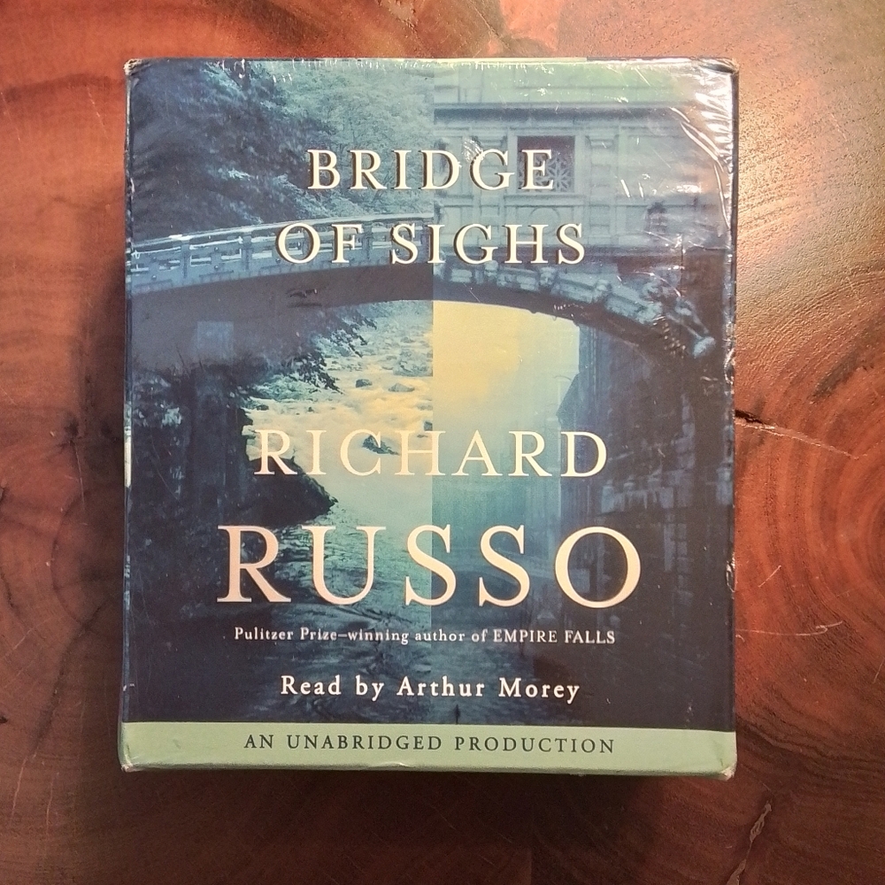 NWT Audio Book CD Bridge Of Sighs By Richard Russo Read By Arthur Morey